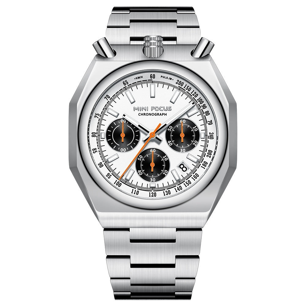 Men’s Steel Retro Quartz Watch