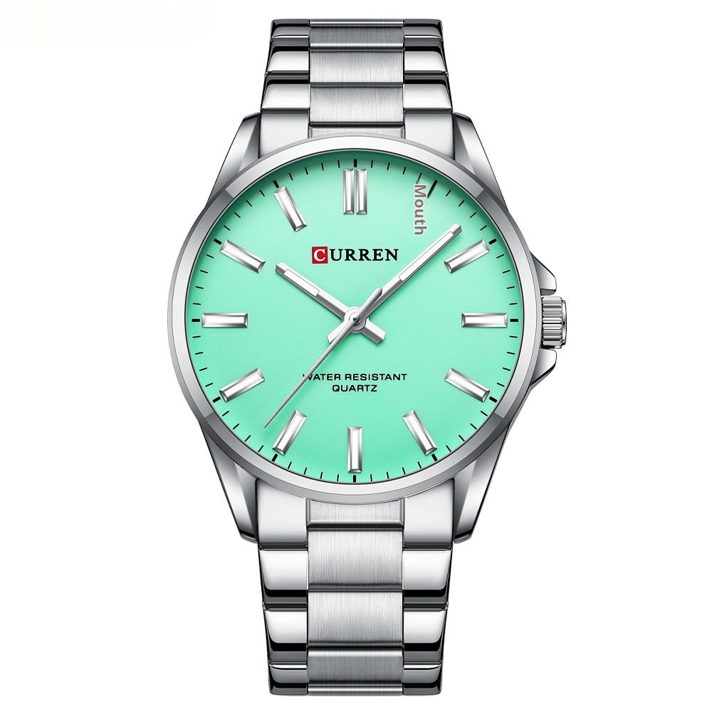 Men's Steel Strap Business Watch