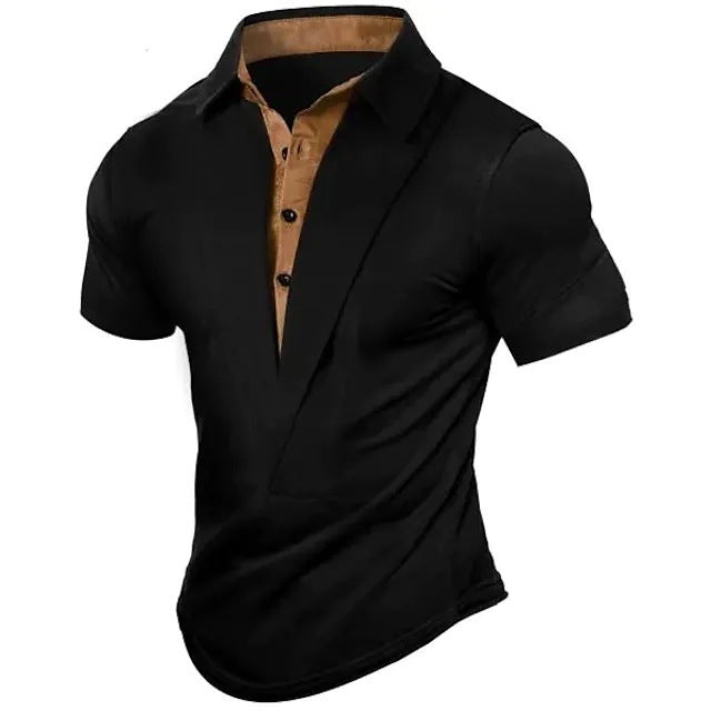 Plus Size Summer Outdoor Retro Shirt