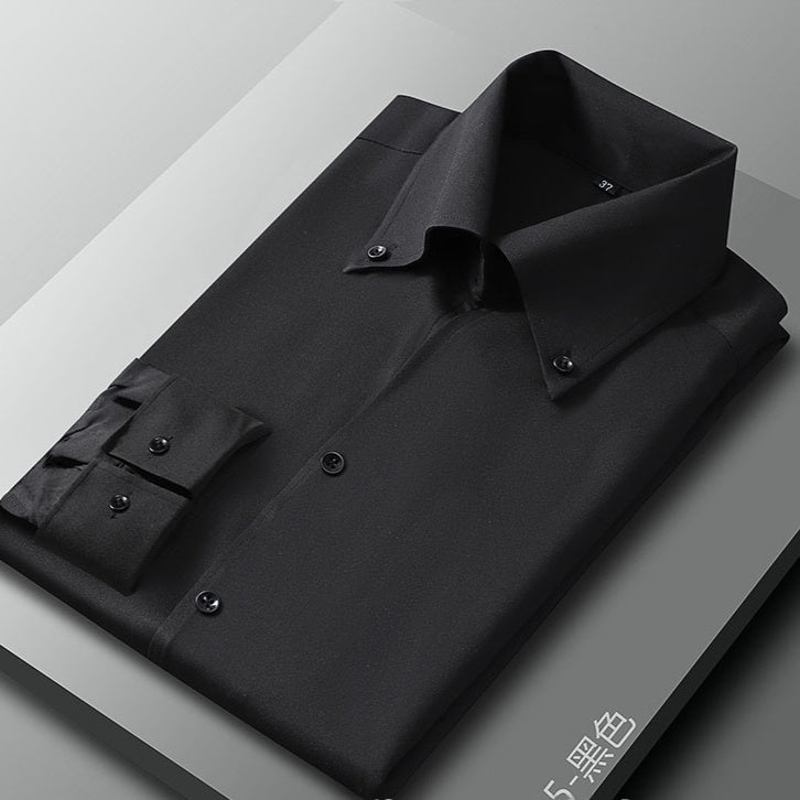 Men’s Long Sleeve Business Slim Shirt