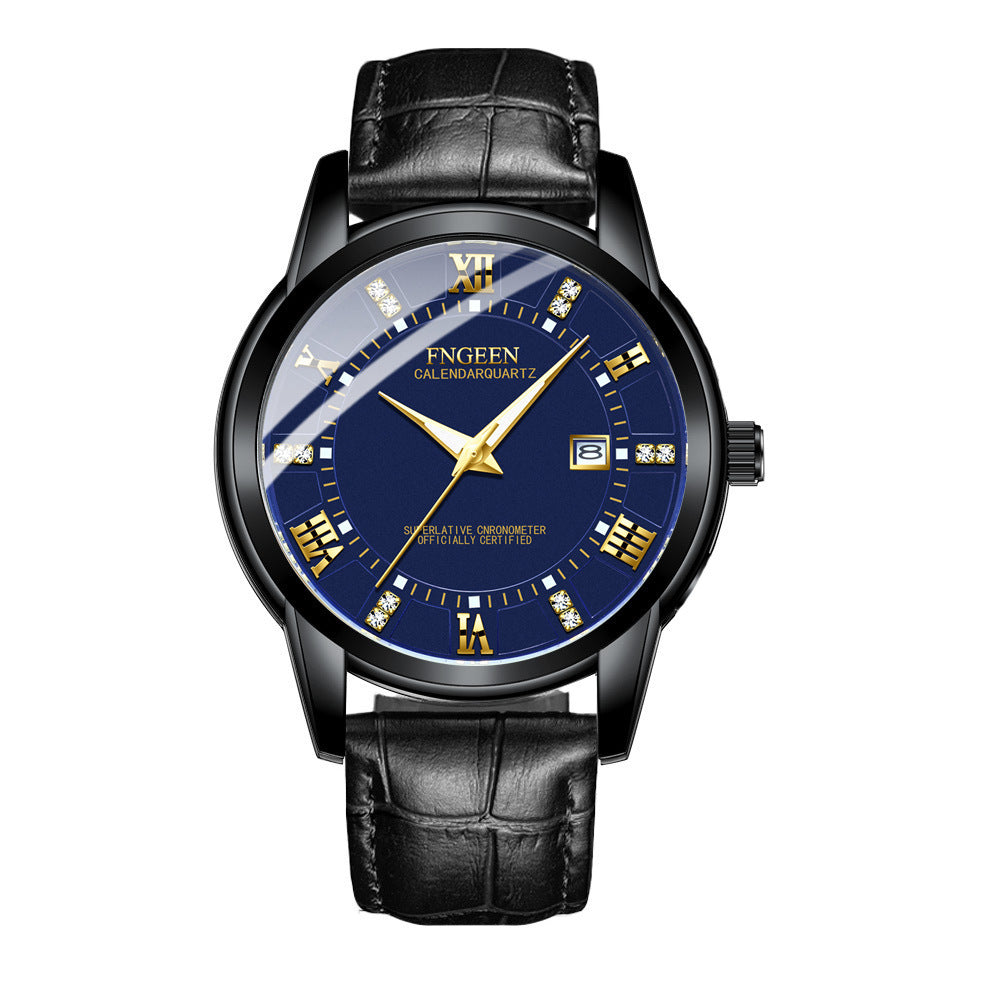 Ultra-thin Waterproof Business Watch