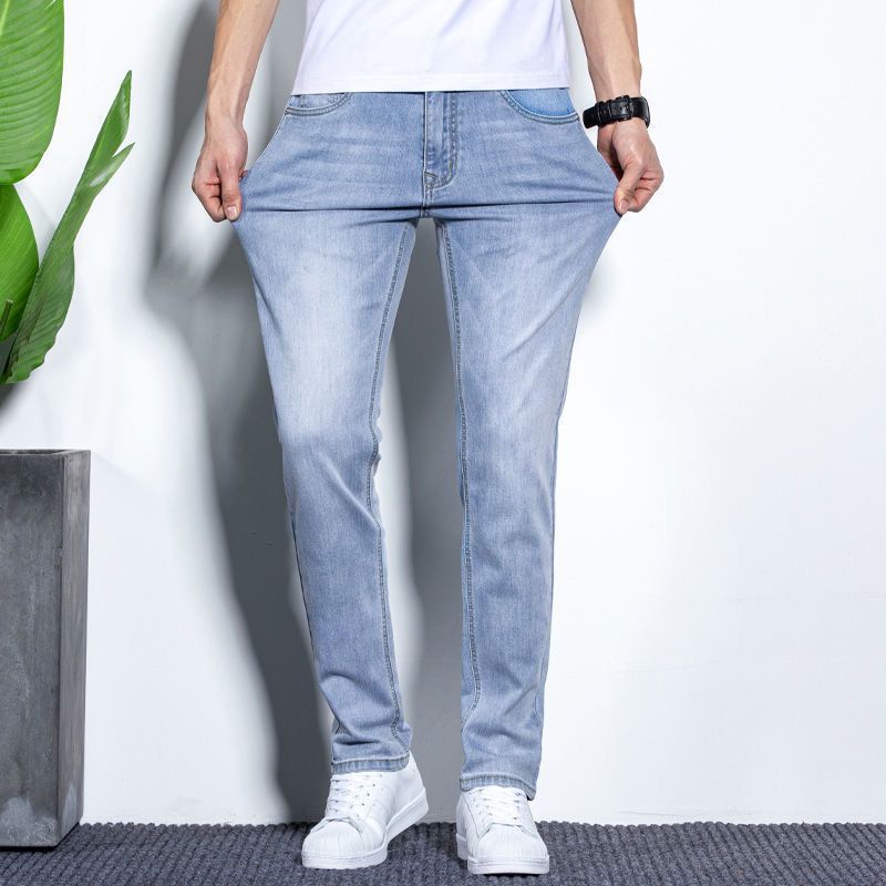 Men's Straight Stretch Jeans
