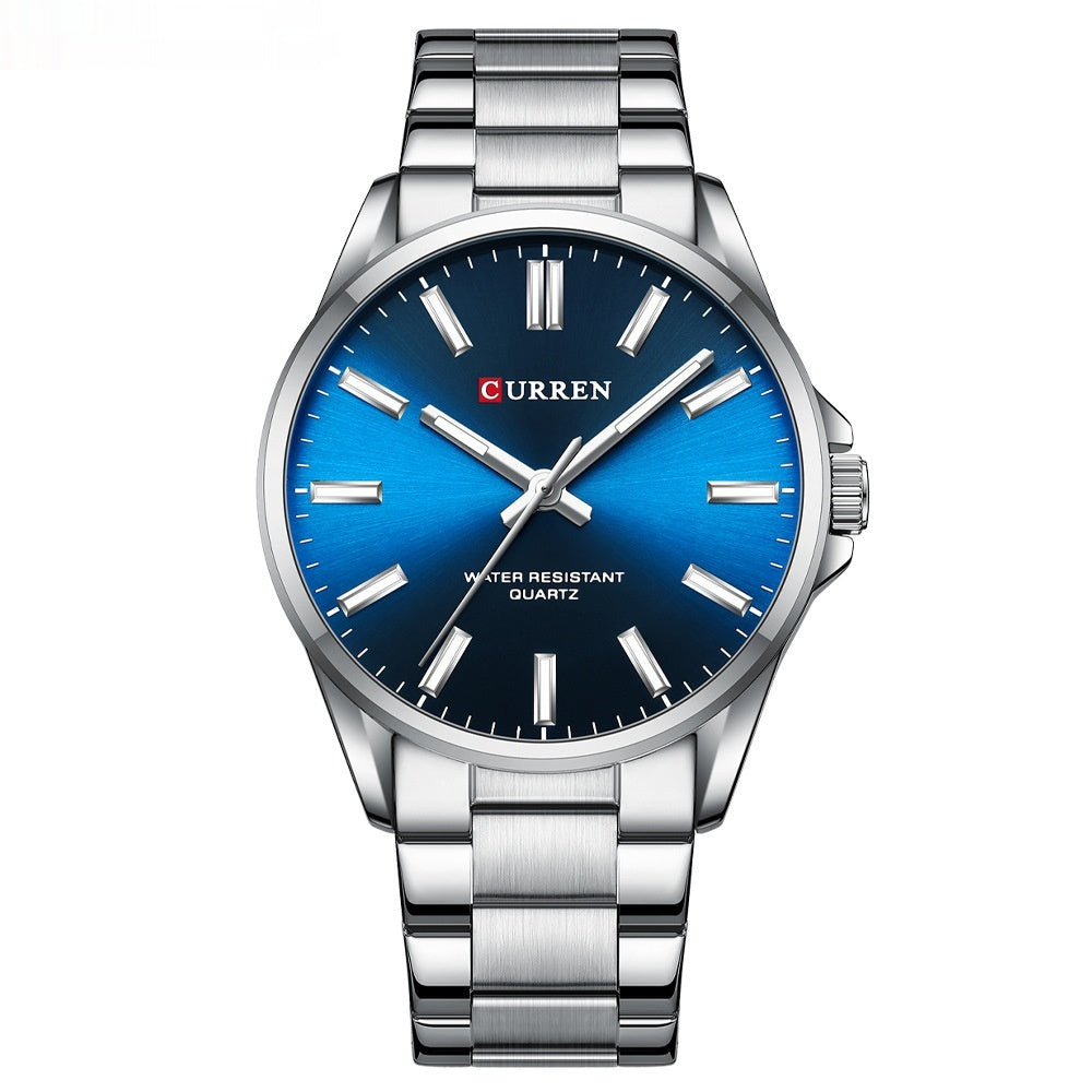 Men's Steel Strap Business Watch