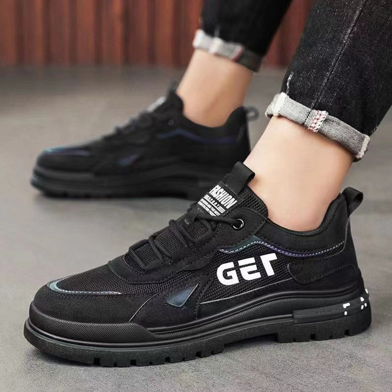 Soft Bottom Men's Breathable Work Shoes