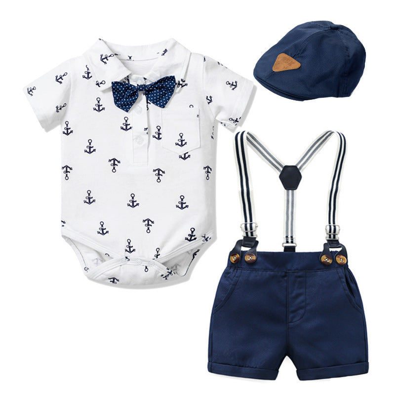 Baby Boy Gentleman Romper