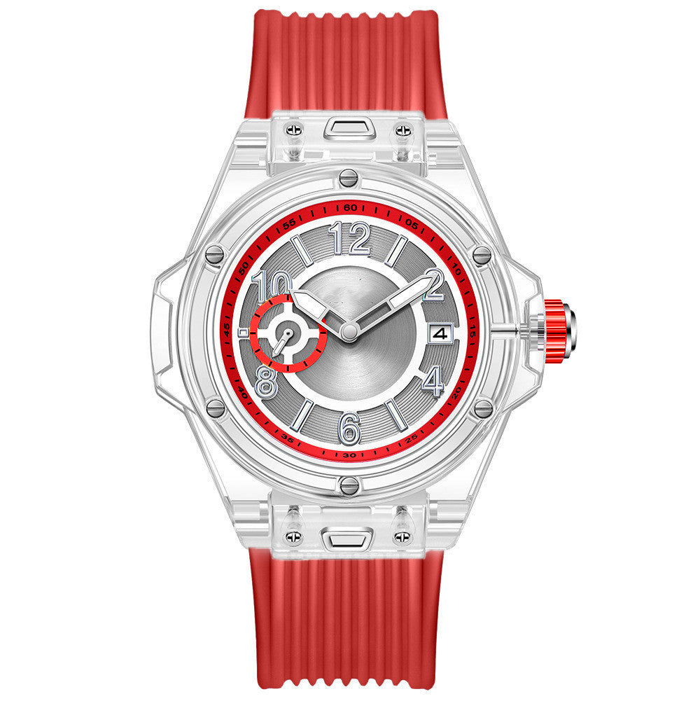 Transparent Luminous Waterproof Watch