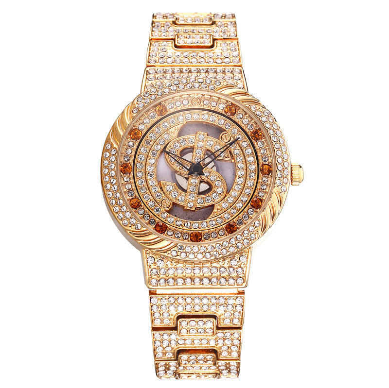 Colorful Rotating Waterproof Women's Watch