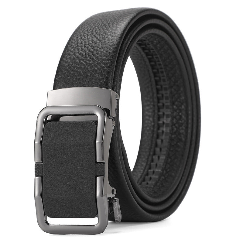 Genuine Leather Automatic Belt