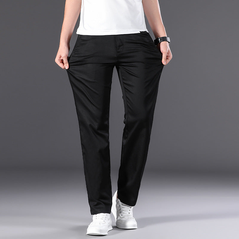 Men’s Summer Business Loose Trousers