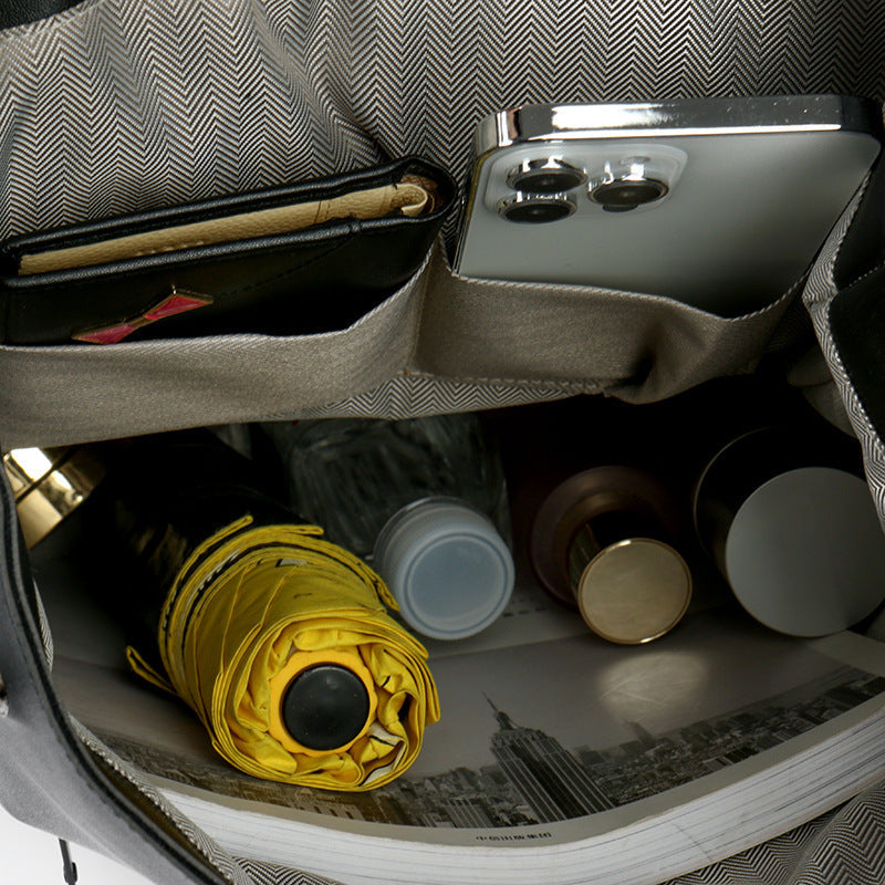 Waterproof Multi-layer Unisex Backpack