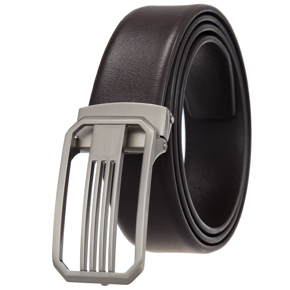 Pin Buckle Cowhide Belt