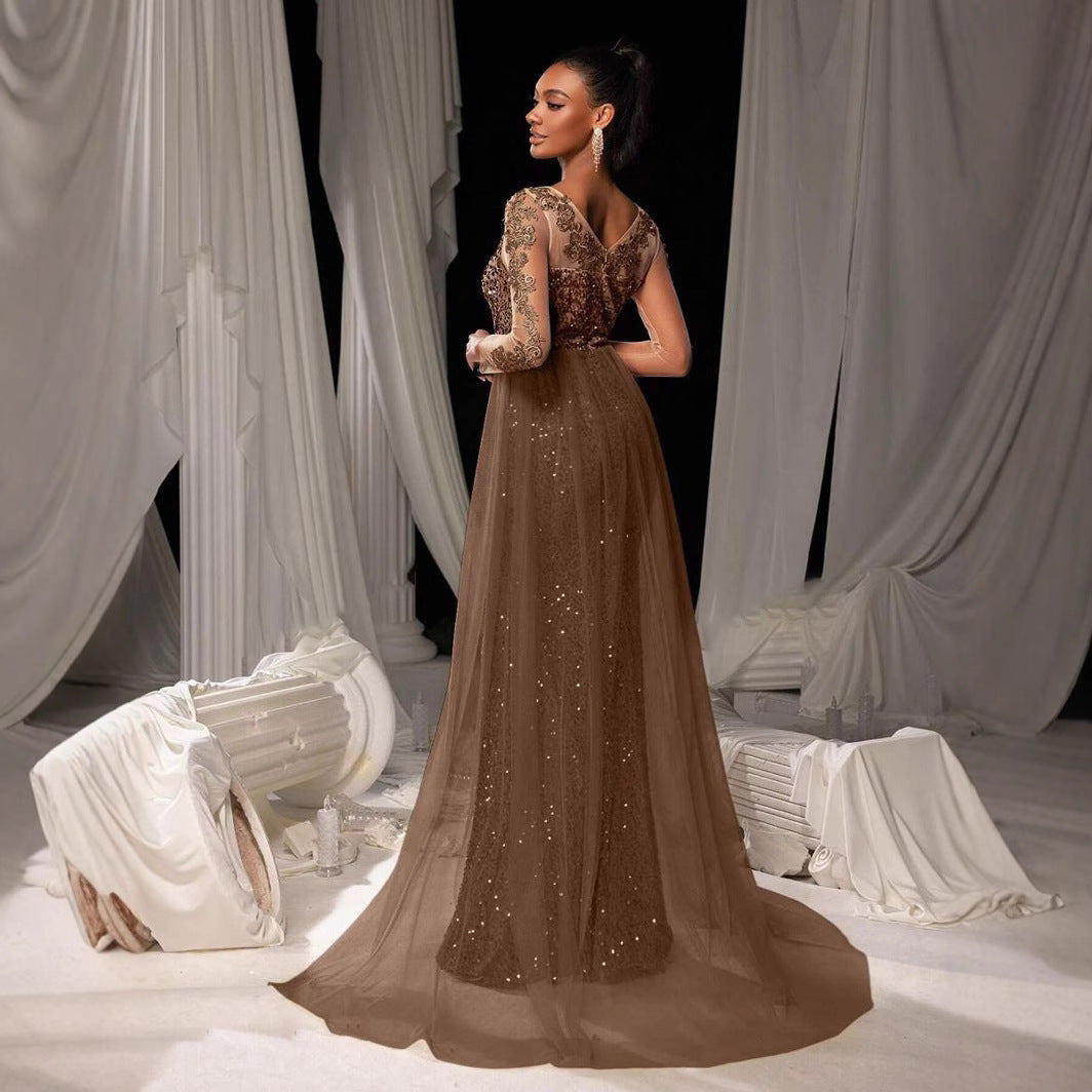 Women's Elegant Evening Lace Dress