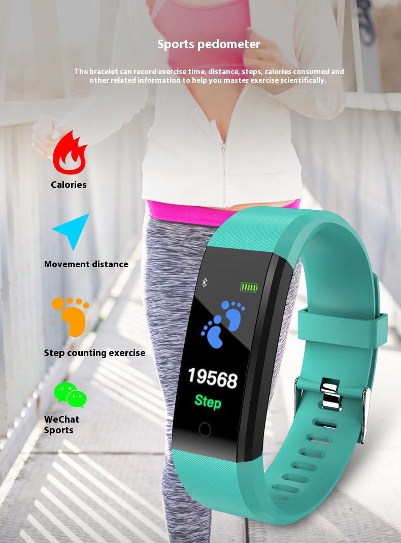 Blood Pressure Heart Rate Sports Bracelet