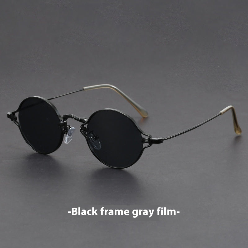Retro American Style Round Sunglasses