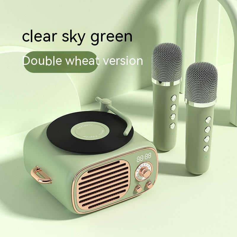 Retro Multi-function Bluetooth Stereo Microphone