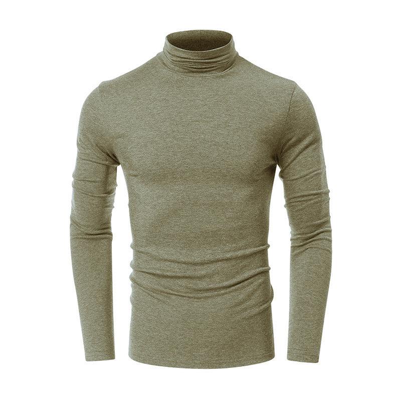 Men's Turtleneck Long Sleeve Tee
