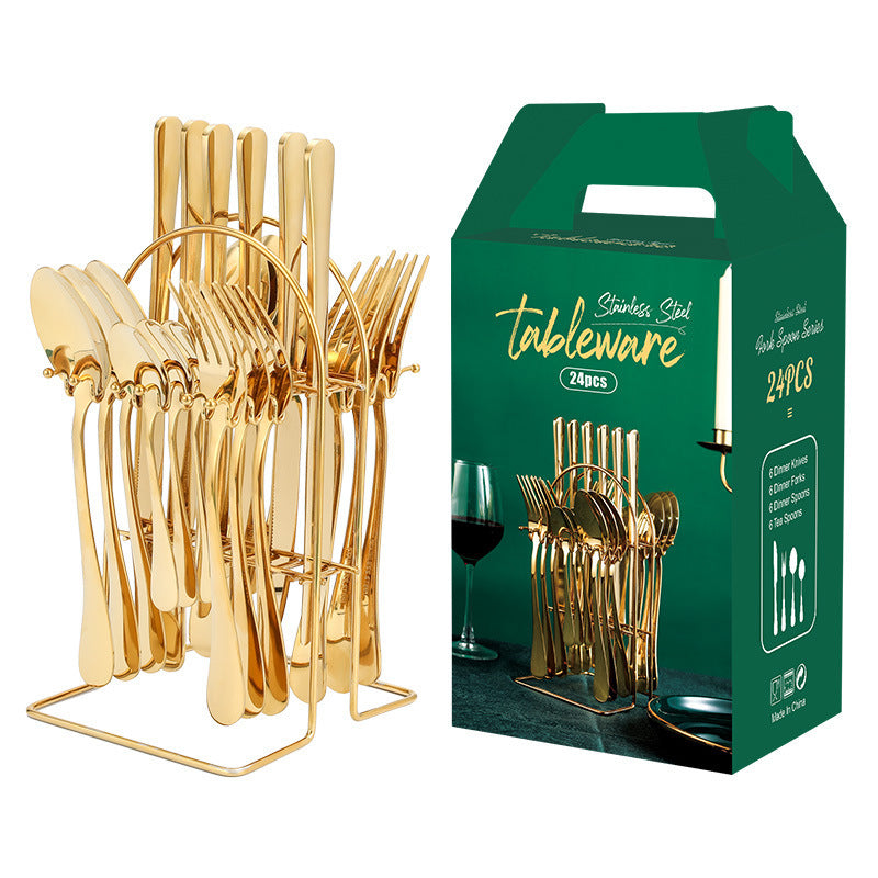 Luxury Gold Cutlery Set