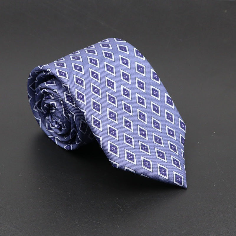 Super Soft Bohemian Silk Tie Men’s Fashion 75mm Necktie