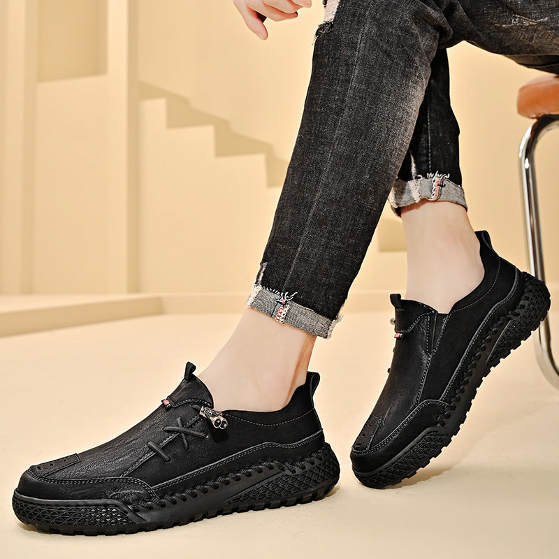 Casual Autumn Handmade Leather Shoes