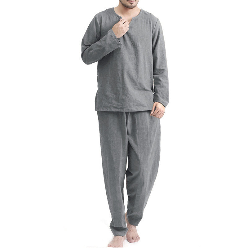 Two-piece Thin Breathable Pajamas