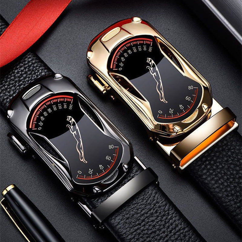 Men's Automatic Buckle Business Belt