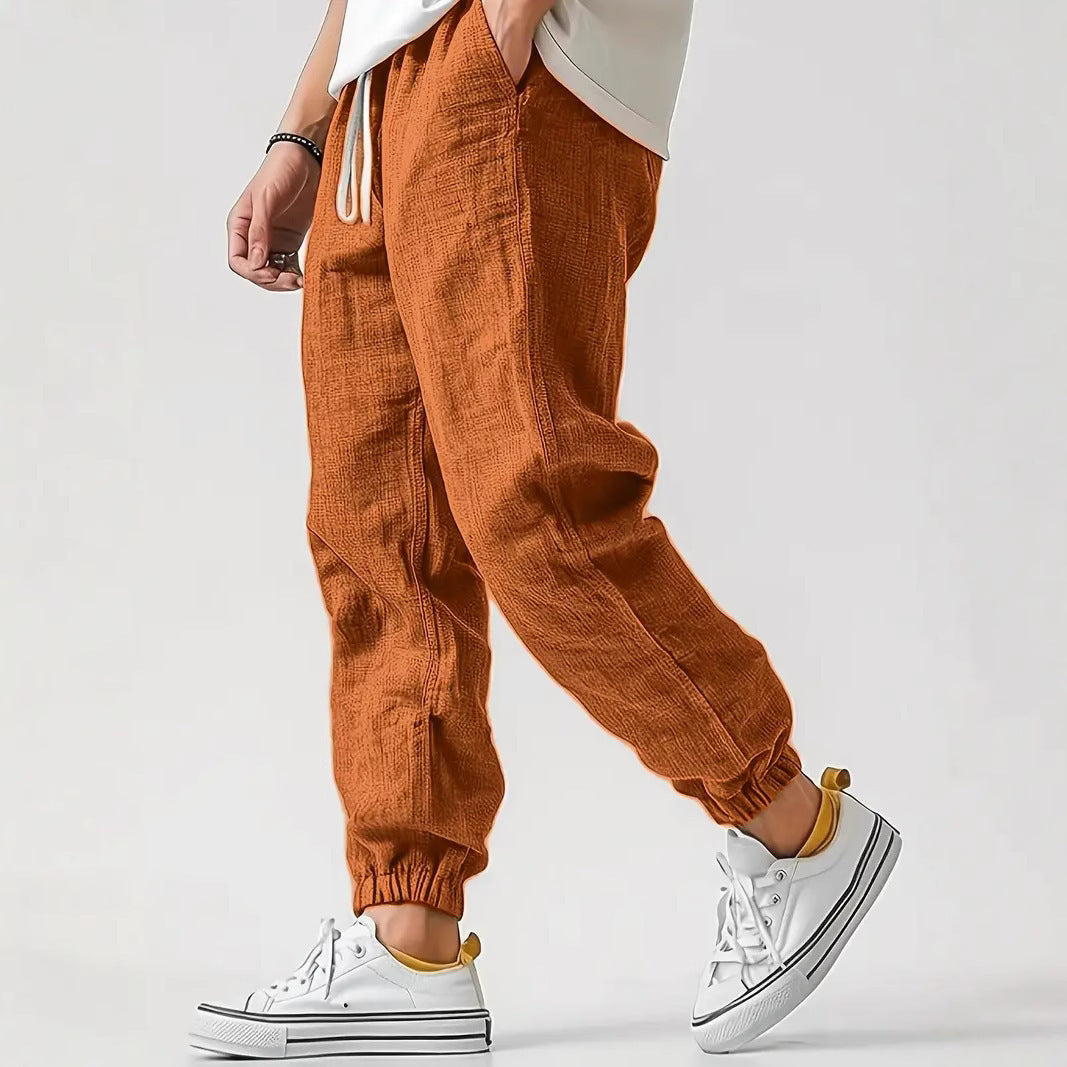 Outdoor Slim Ankle-Tie Sports Pants