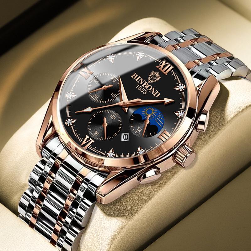 Waterproof Luminous Leather Watch