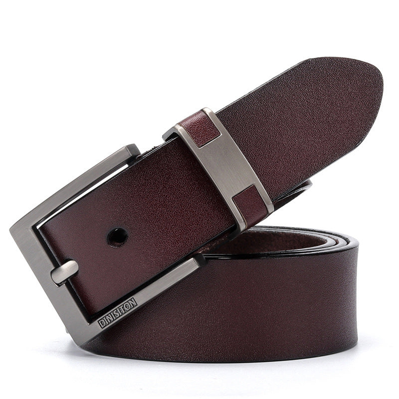 Business Youth Men's Leather Belt