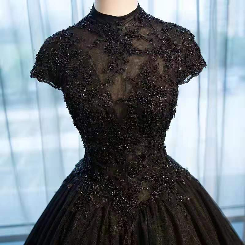 Elegant Black Lace Skirt