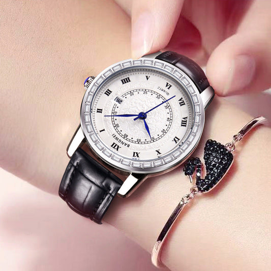 Women’s Waterproof Quartz Calendar Sports Watch