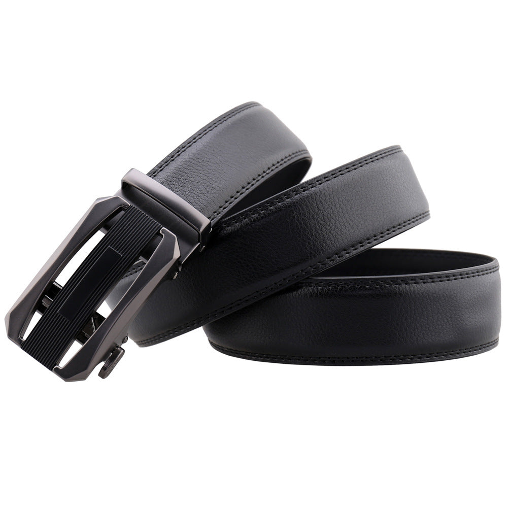 Men's Business Alloy Click Belt