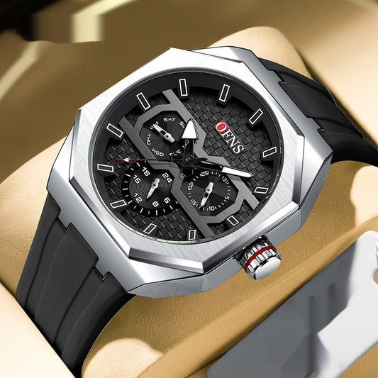 Strip Nail Scale Waterproof Quartz Watch