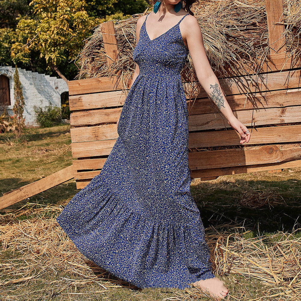 Sleeveless Bloom Mermaid Gown