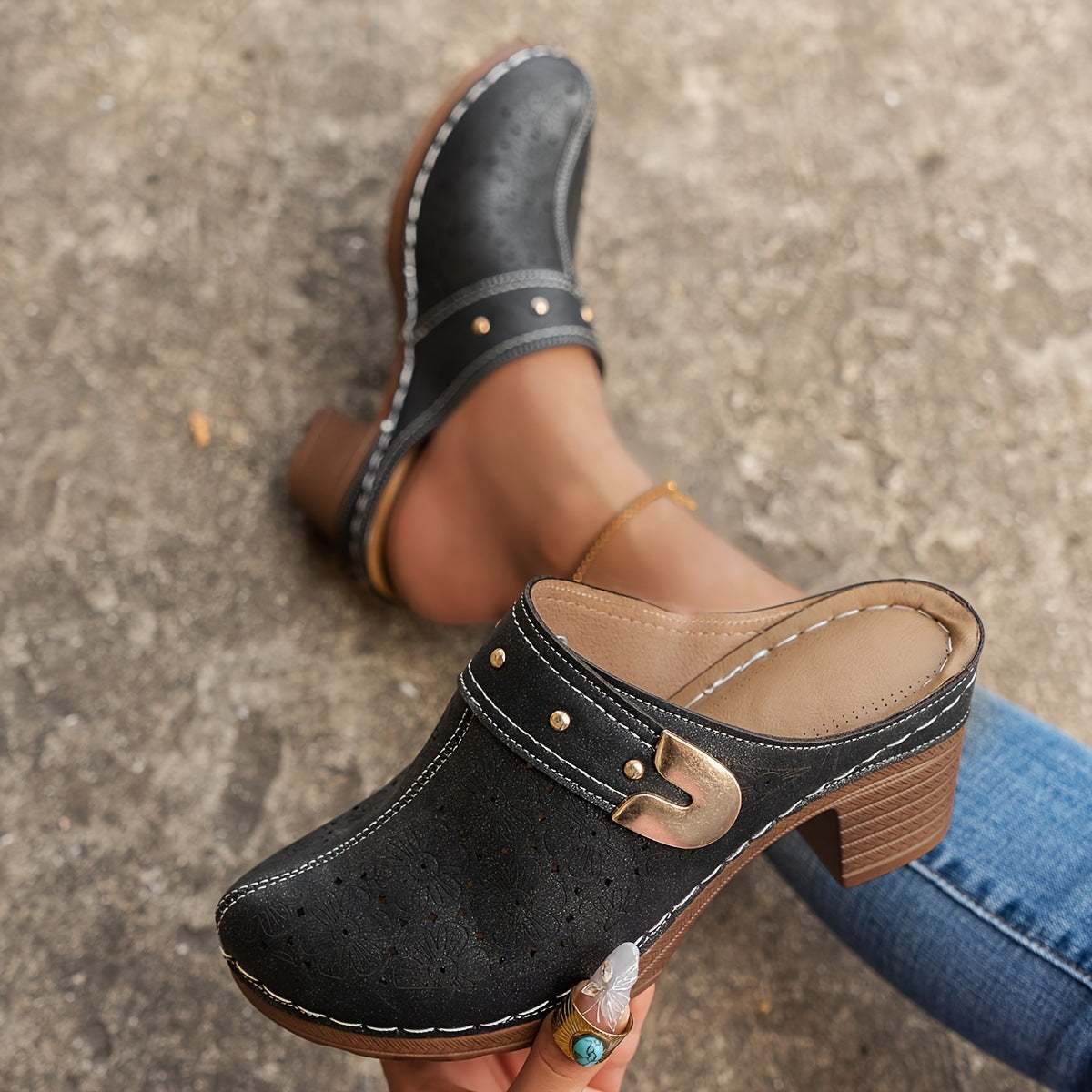 Women's European High Heel Sandals