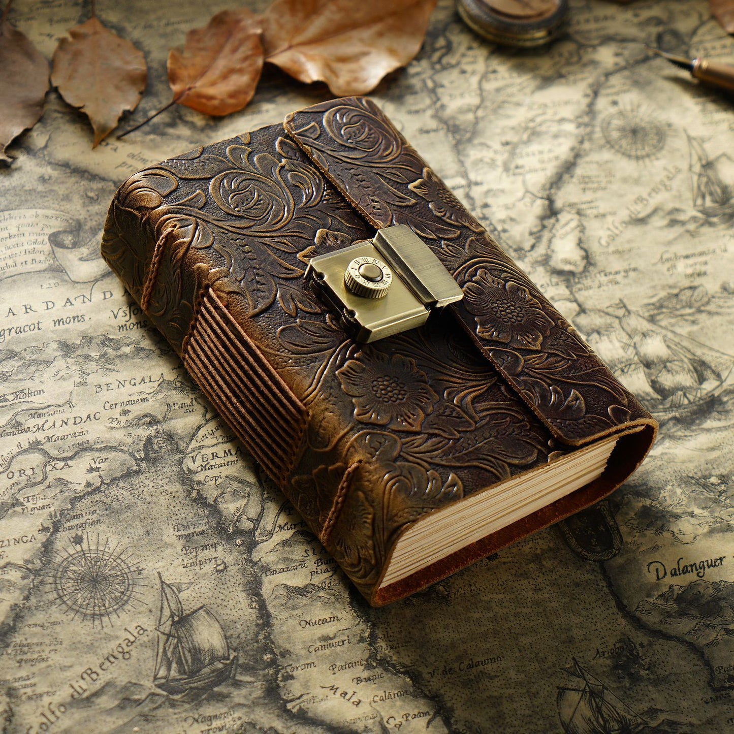 Classic Vintage Cowhide Notebook