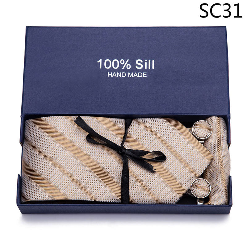 Men's Business Formal Tie Set