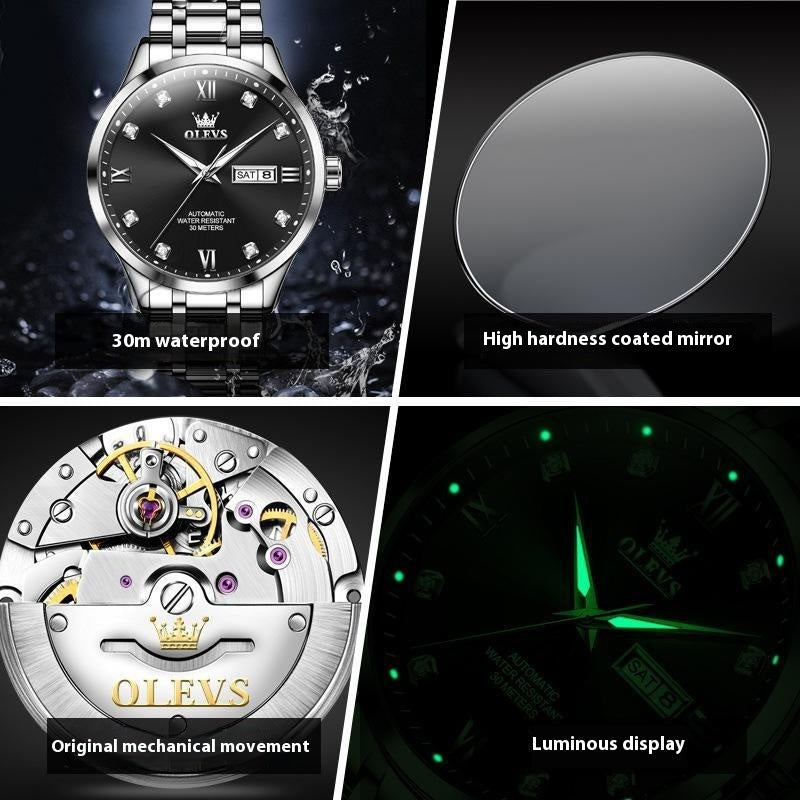 Waterproof Automatic Mechanical Men's Watch