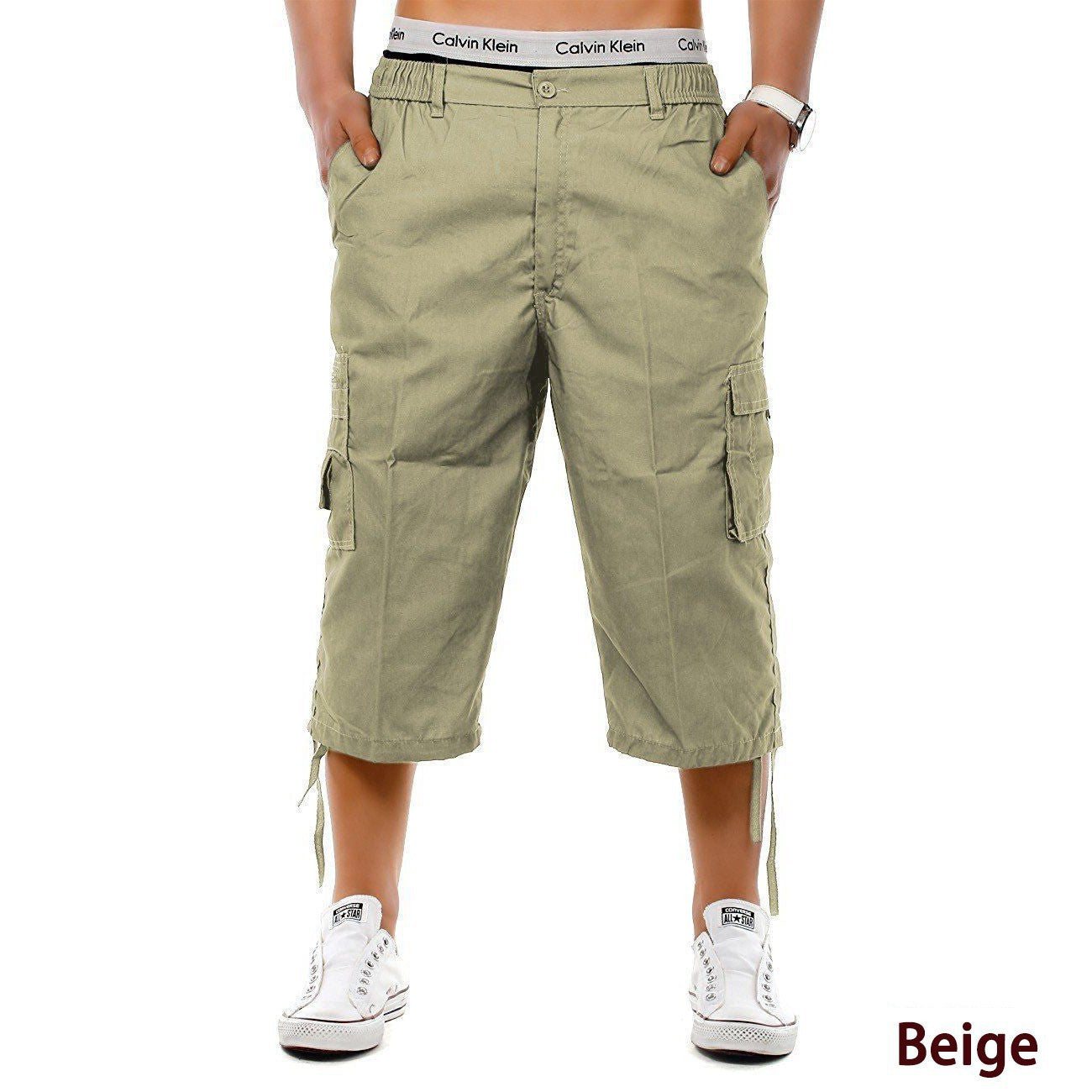 Summer 7-Pocket Military Cargo Pants