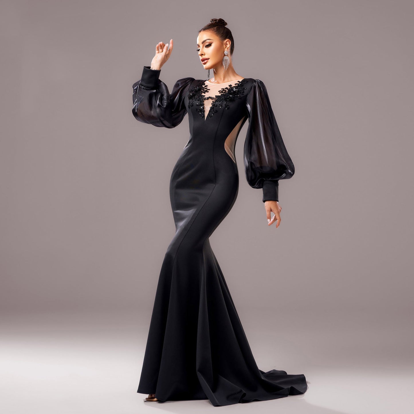 Elegant Fishtail Sheath Dress