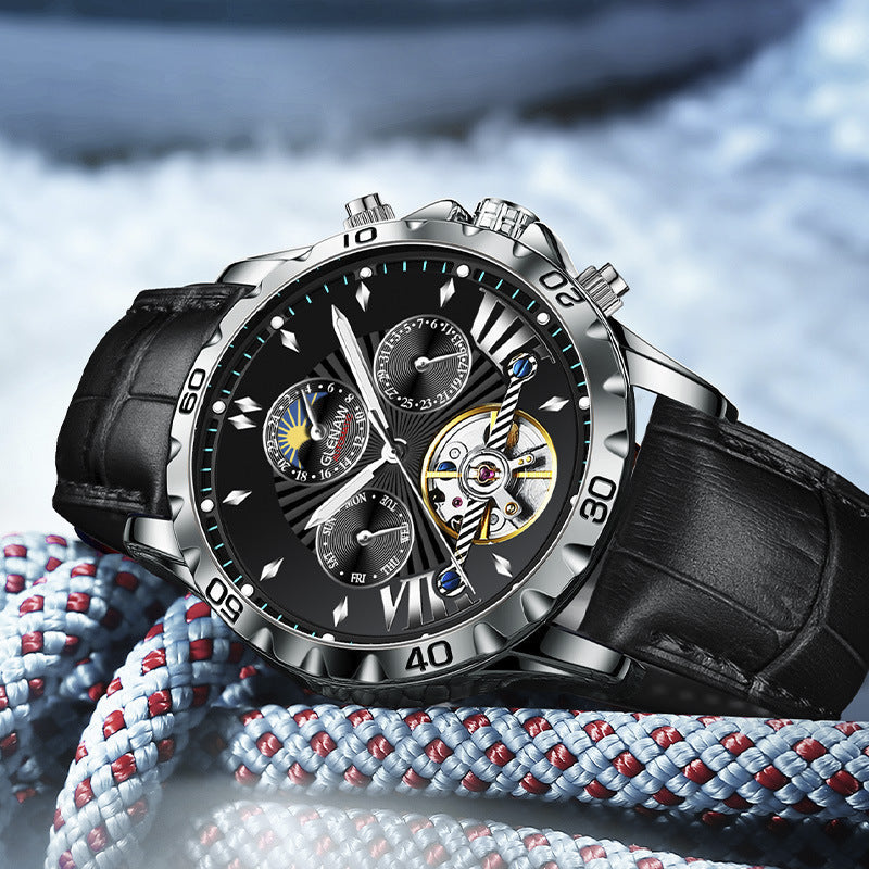 Men's Hollow Automatic Mechanical Watch