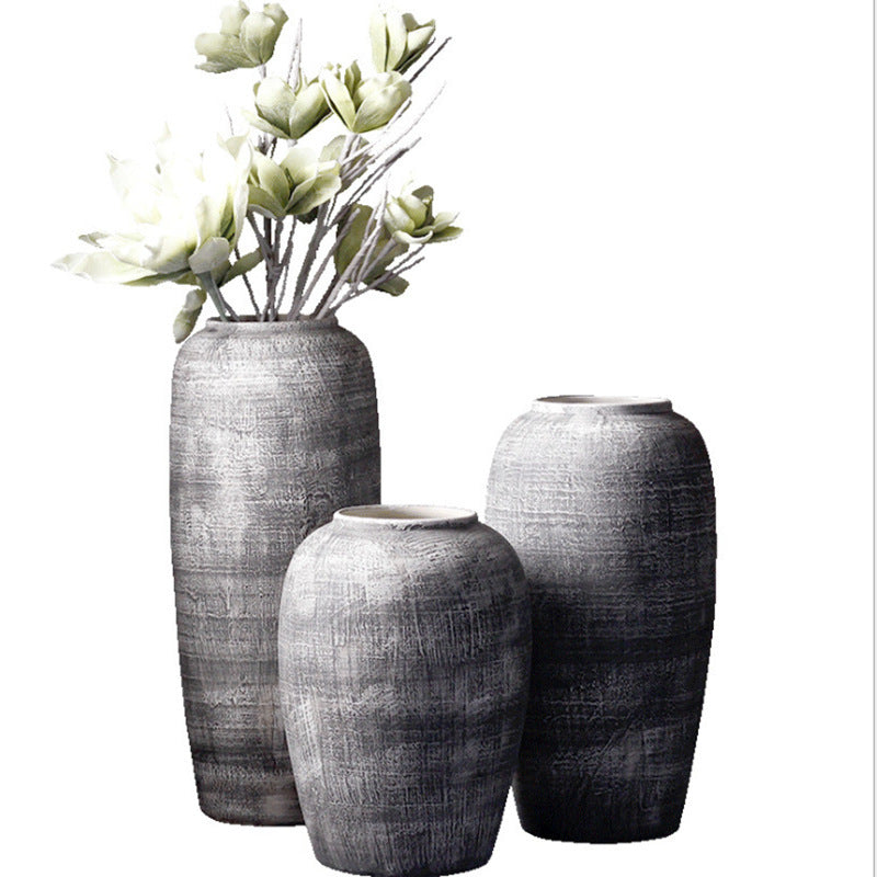Retro Ceramic Floor Vase