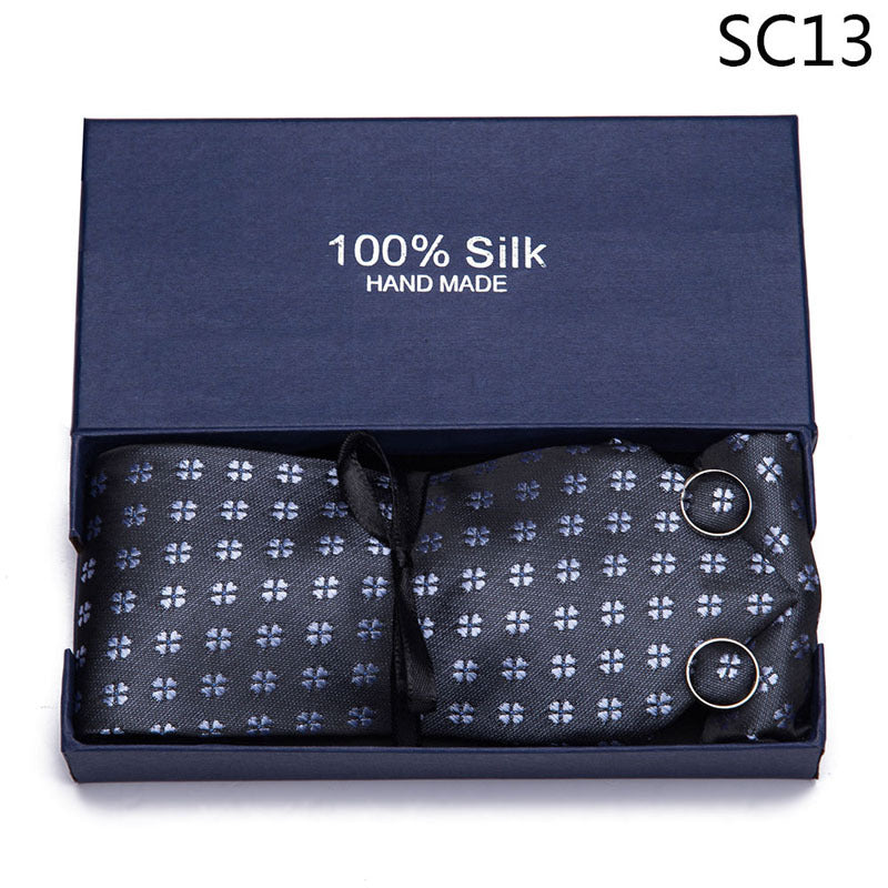Men's Business Formal Tie Set