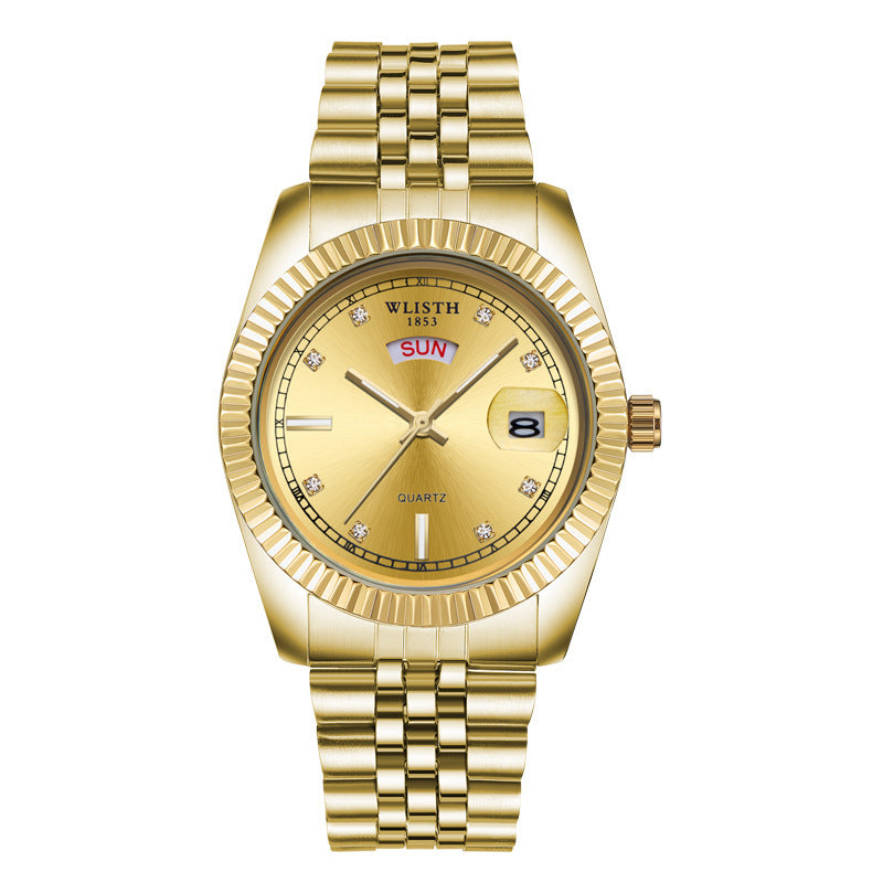 Men’s Steel Quartz Watch