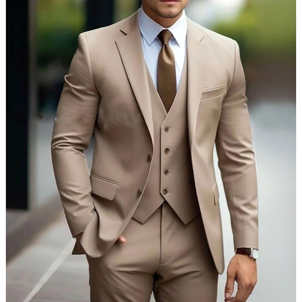 Men’s Wedding Business Three-piece Suit