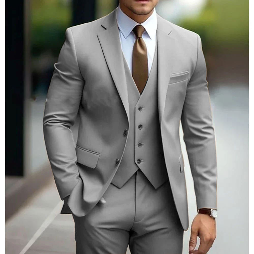 Men’s Wedding Business Three-piece Suit
