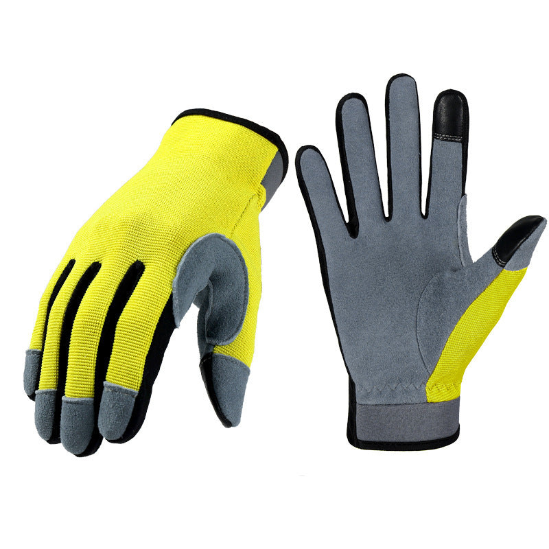Deerskin Touchscreen Gardening Gloves