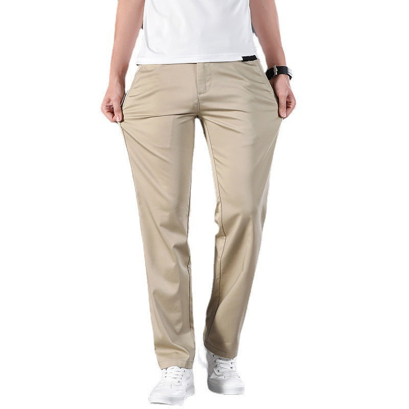 Men’s Summer Business Loose Trousers