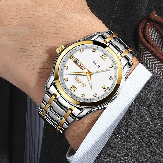 OLEVS Men’s Luminous Waterproof Quartz Watch