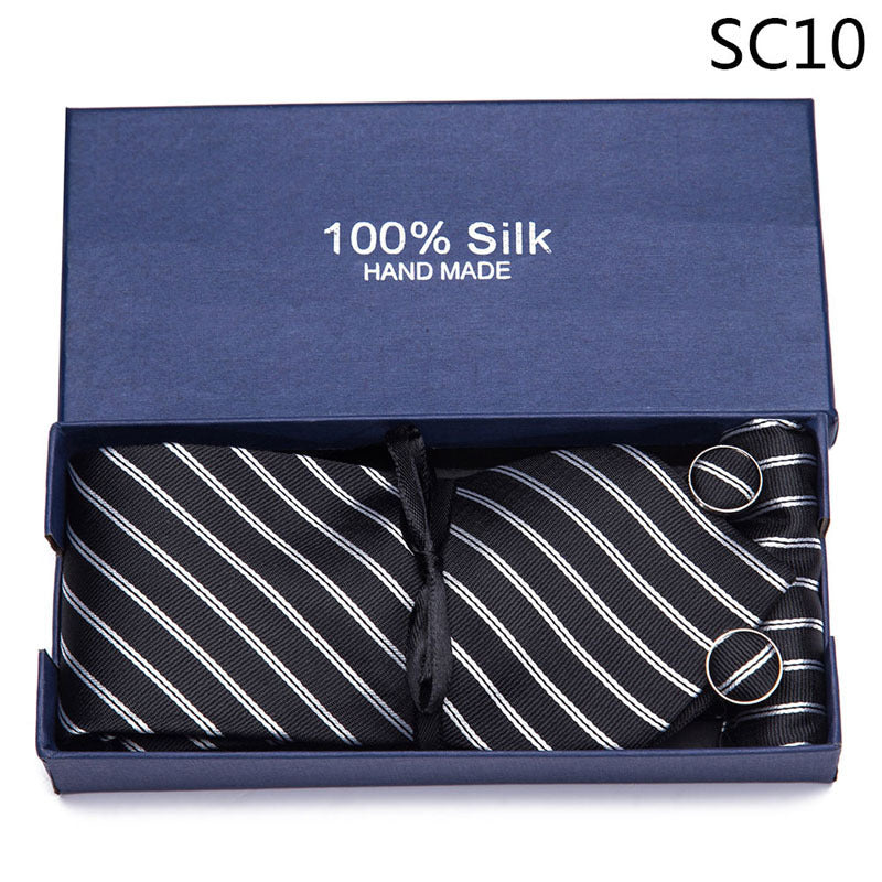 Men's Business Formal Tie Set