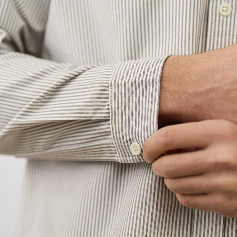 Men’s Vintage Stripe Oxford Shirt